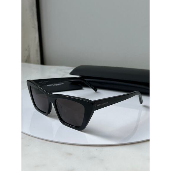 NEW Saint Laurent SL276 Mica Sunglasses in Black - Picture 6 of 10